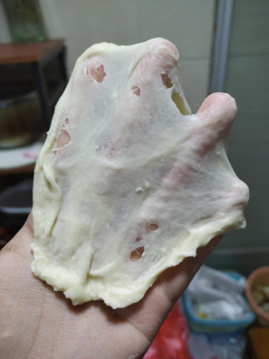 手工揉面揉至完全扩展阶段的经验汇总——鸭蹼不是梦！！！