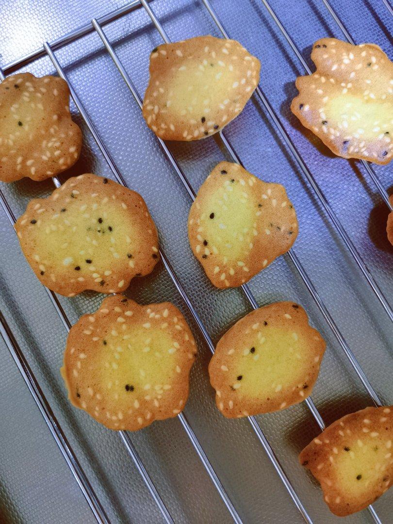 芝麻薄脆蛋白饼干