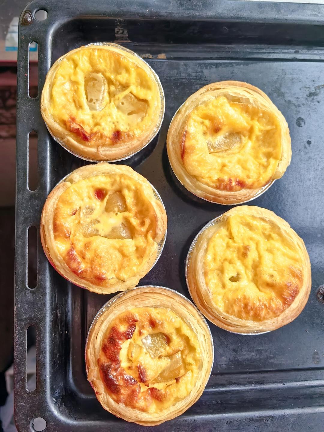 好吃不腻的芒果蛋挞