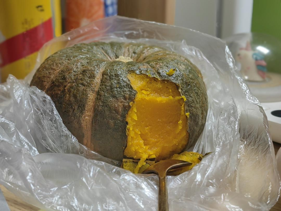毫无技术含量之蒸贝贝南瓜