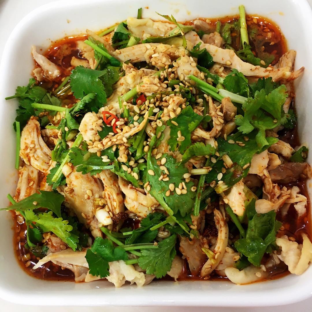 麻辣鸡丝