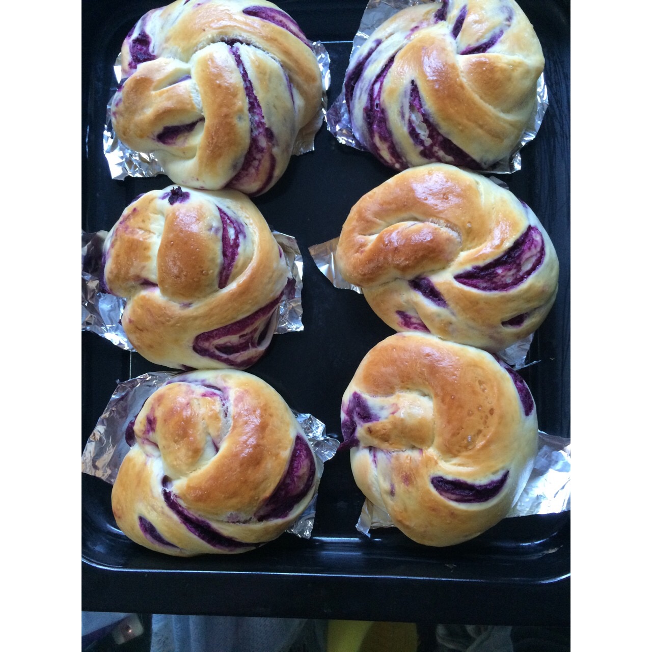 紫薯面包
