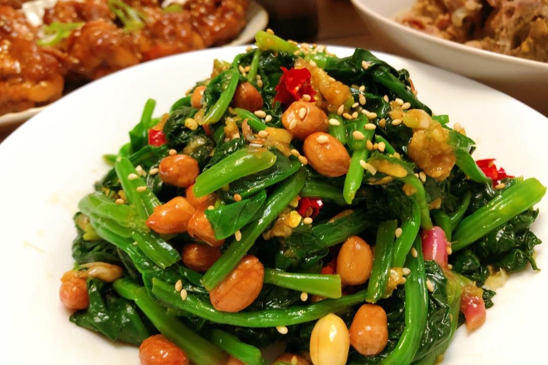 健康低脂凉拌菜—菠菜可以这样吃