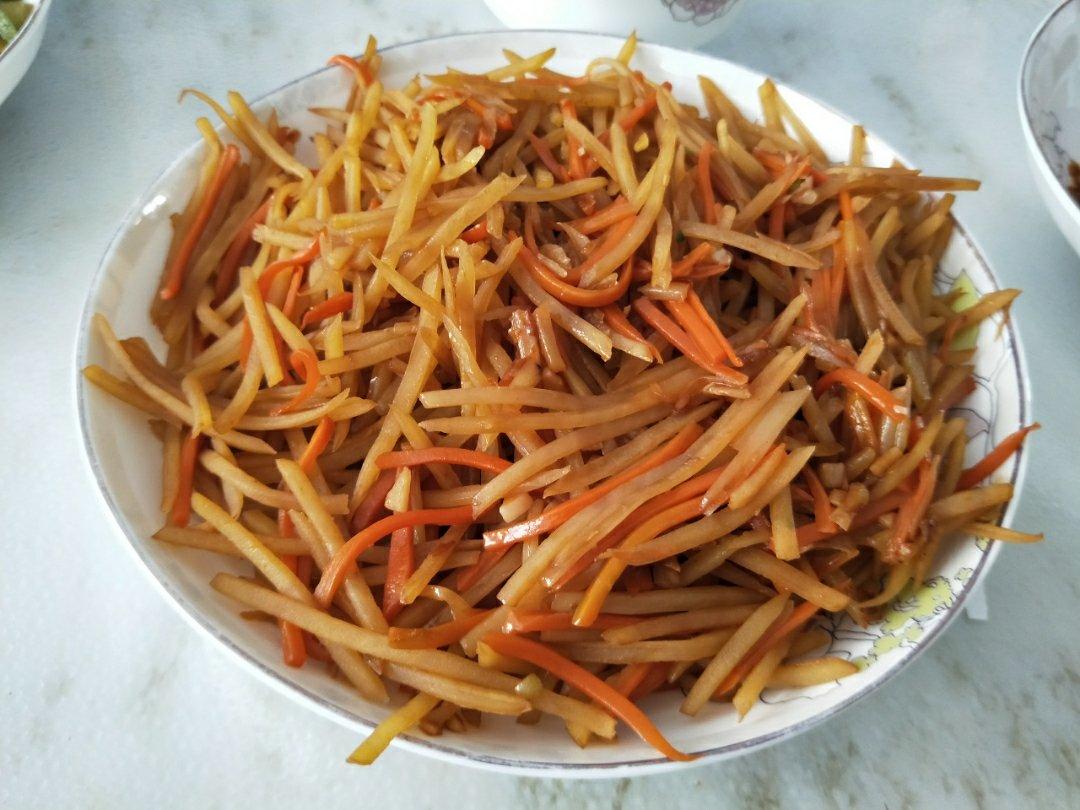 素版鱼香肉丝（鱼香土豆丝）