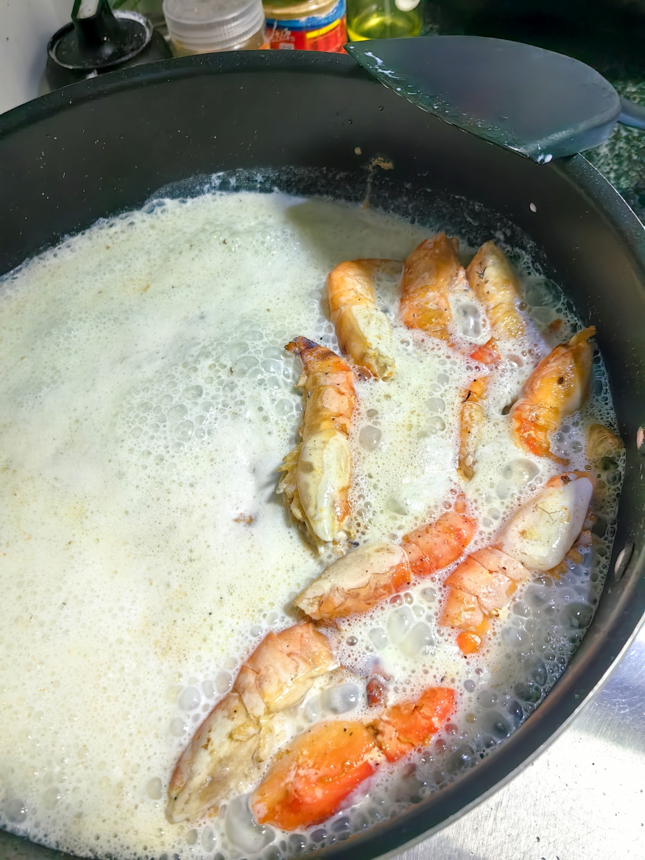 简易版奶油虾🦐🦐的做法 步骤2