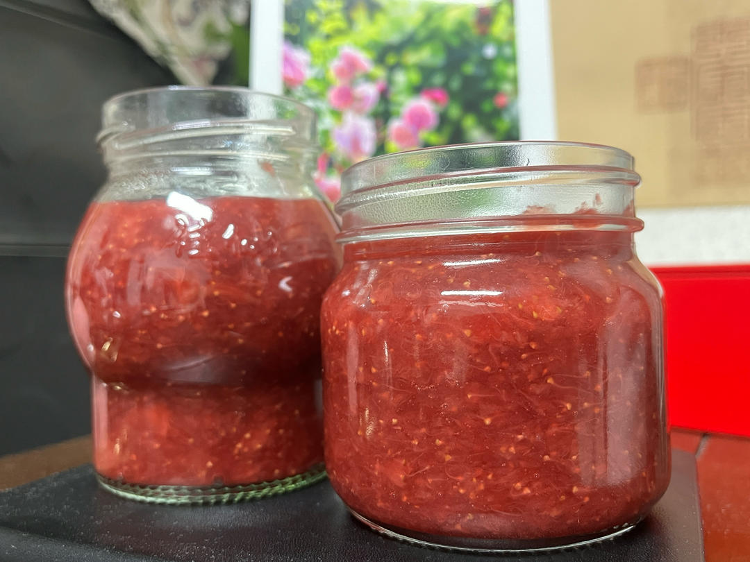 自制无添加草莓酱