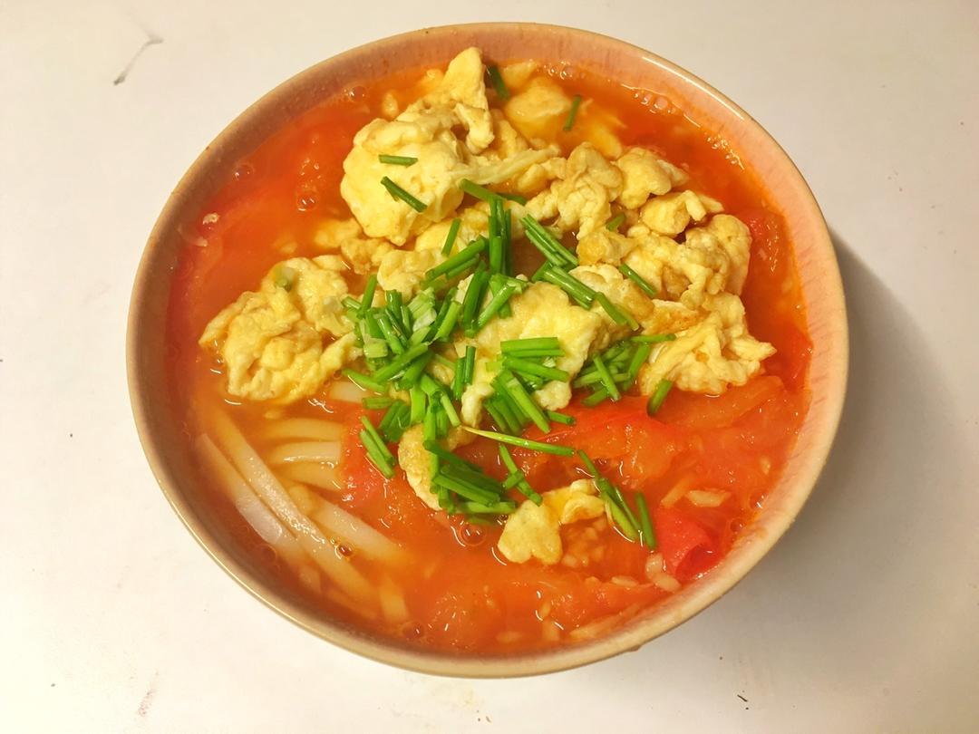 西红柿鸡蛋面