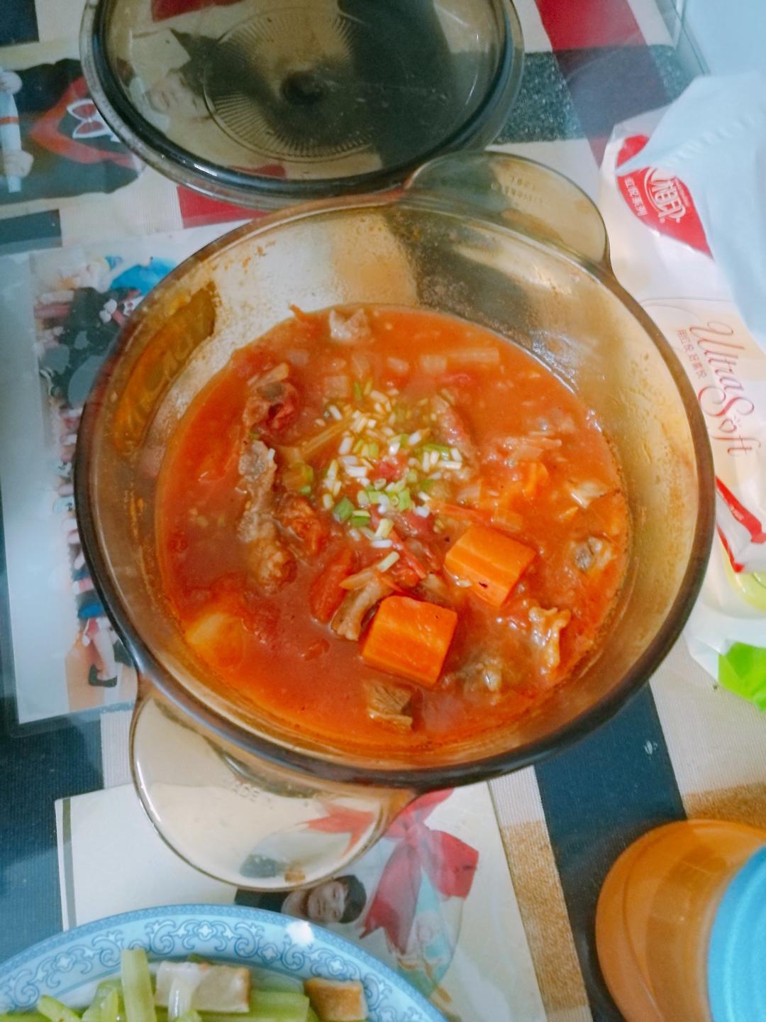 番茄牛肉汤