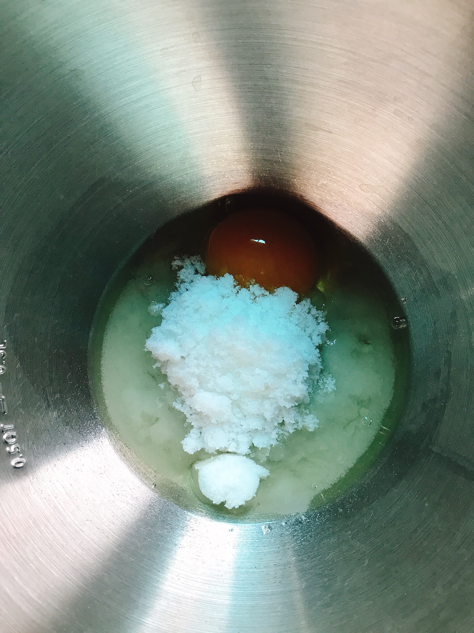 无黄油奶油杏仁粉的“三无”香酥曲奇（原味与抹茶）的做法 步骤2