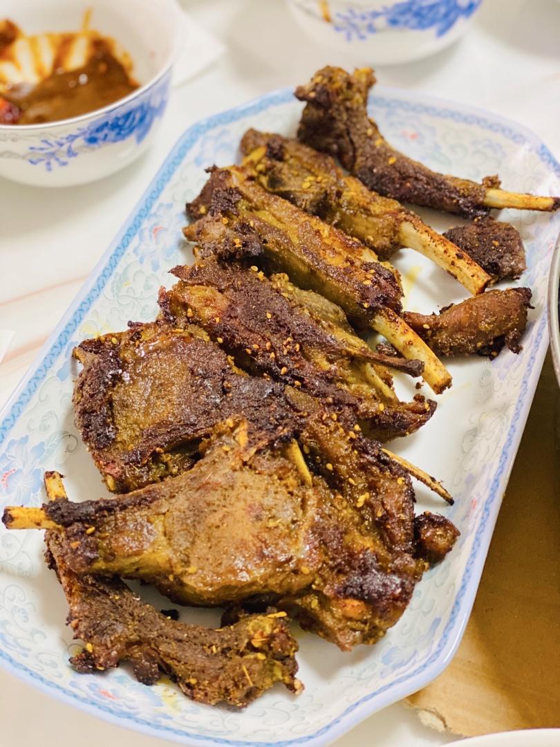 孜然烤羊排