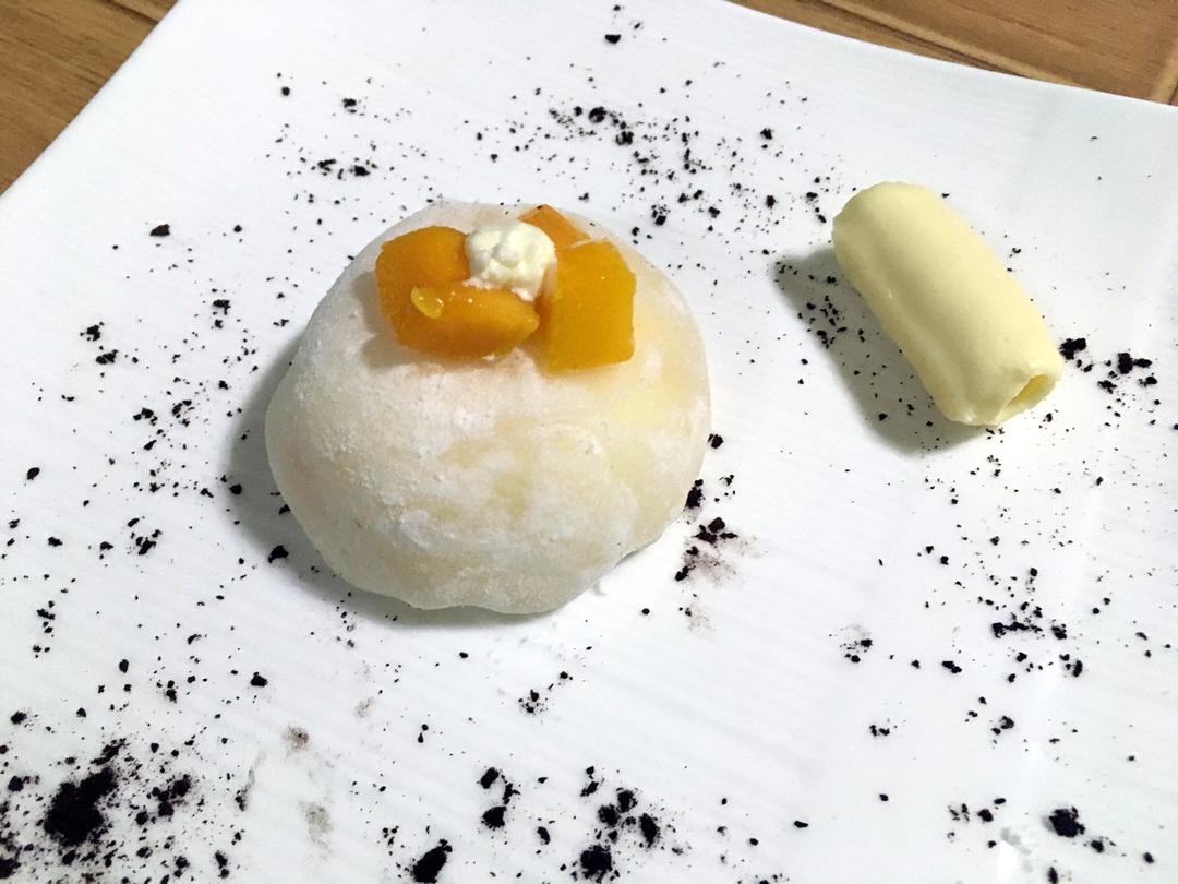 腹黑白胖子——奥利奥雪媚娘