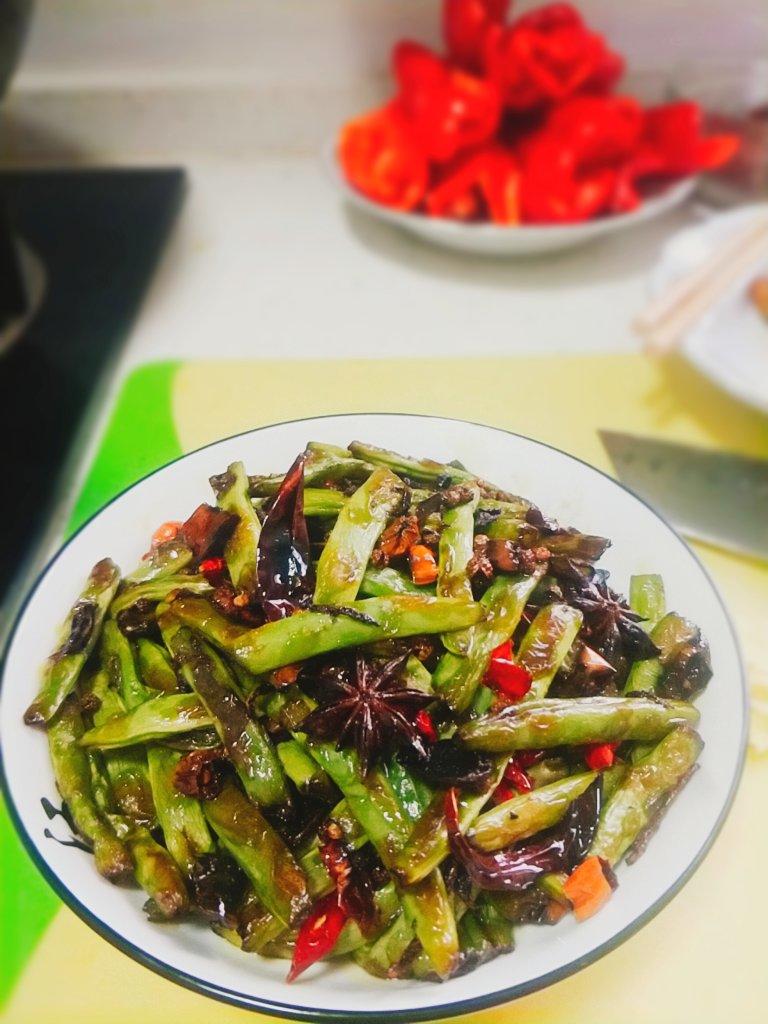 干煸麻辣四季豆