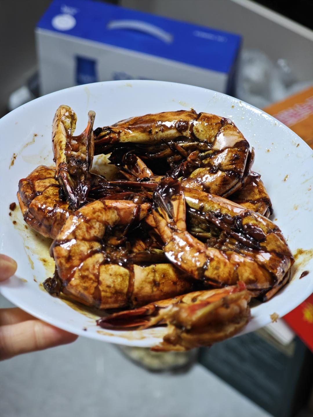 干烧大虾（黑虎虾）