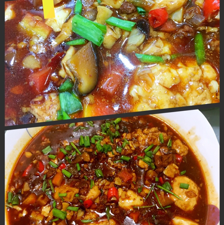 肉末香菇豆腐