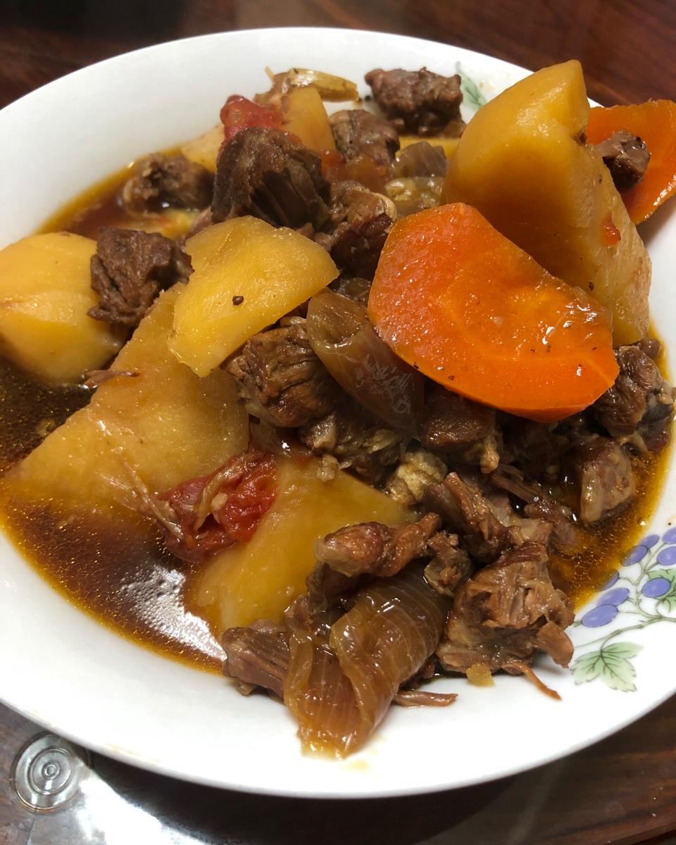 番茄土豆炖牛腩