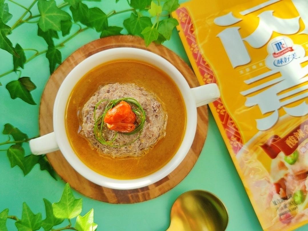 金汤牛肉丸的做法