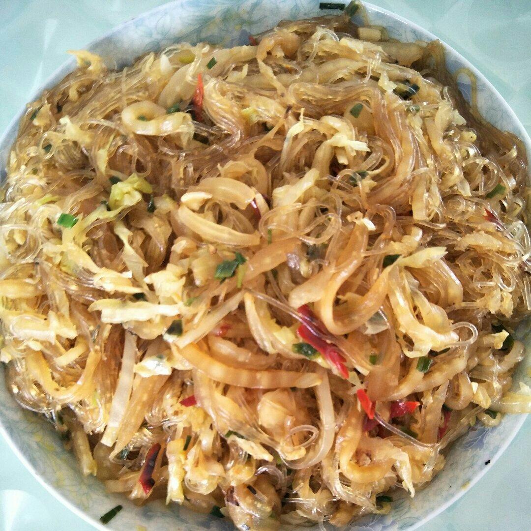 白菜炒粉丝