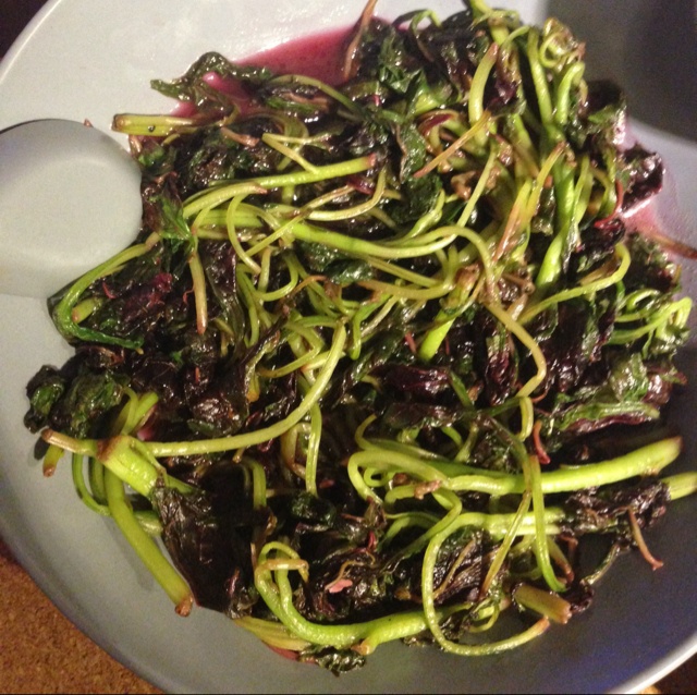 蒜炒米苋