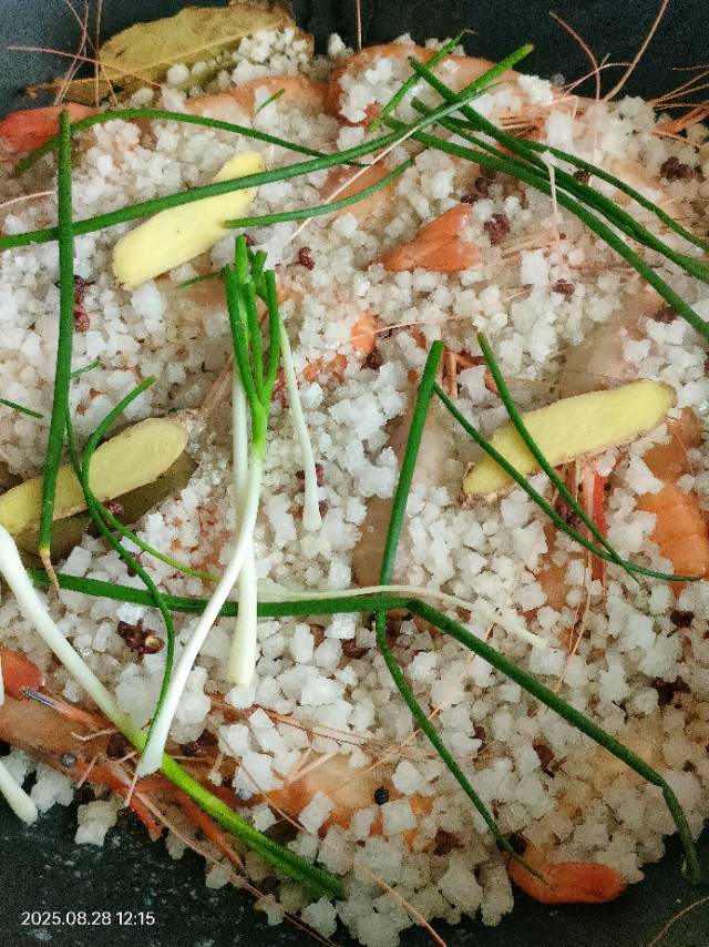 🦐虾系列~盐焗罗氏虾‼️