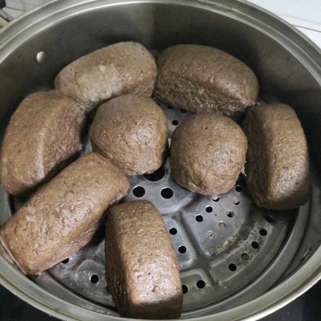 maggie_zhang2016做的荞麦面馒头