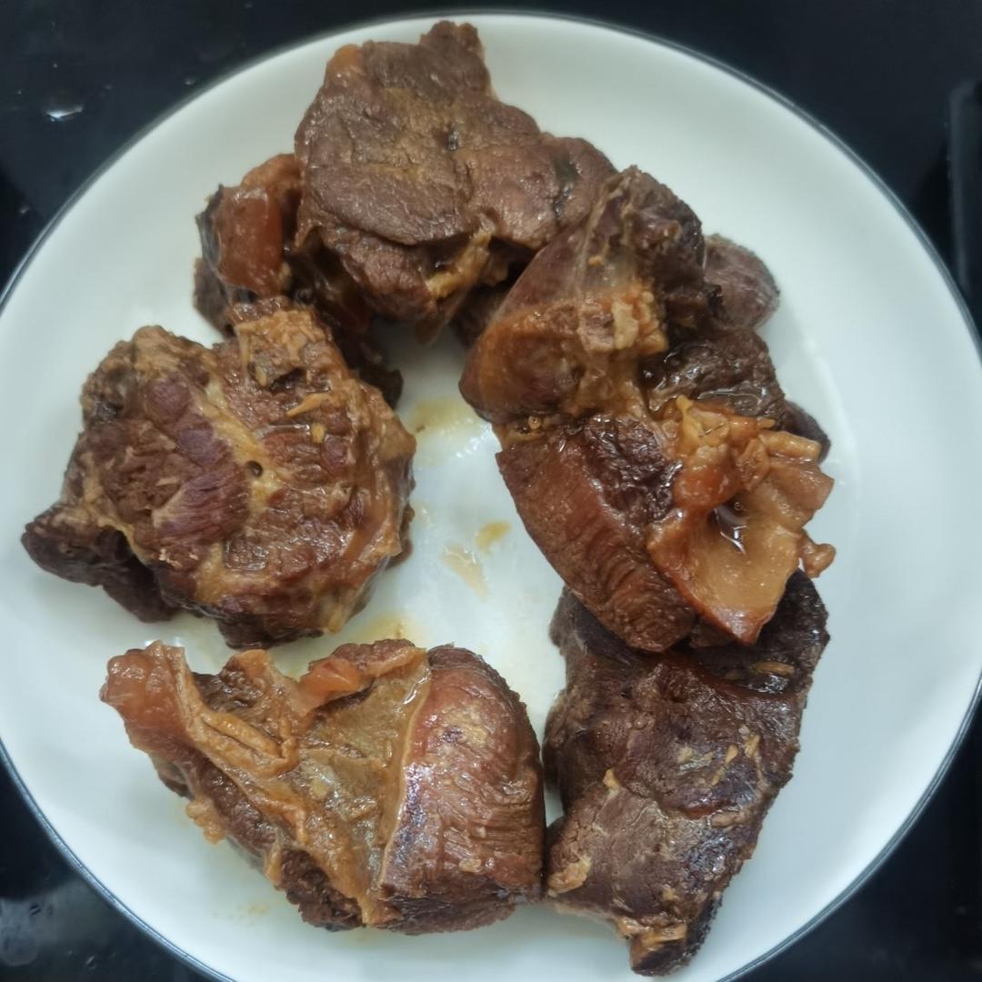 最简单的卤牛肉/酱牛肉（高压锅版）不腌不泡，好吃只需一招