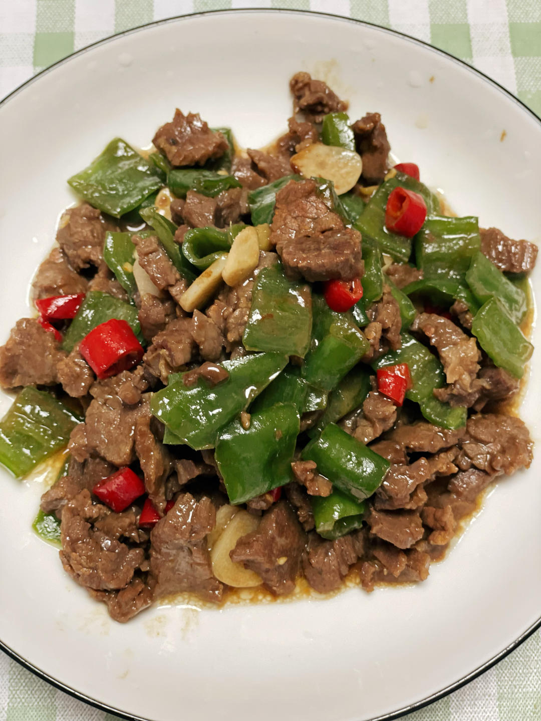 青椒炒牛肉