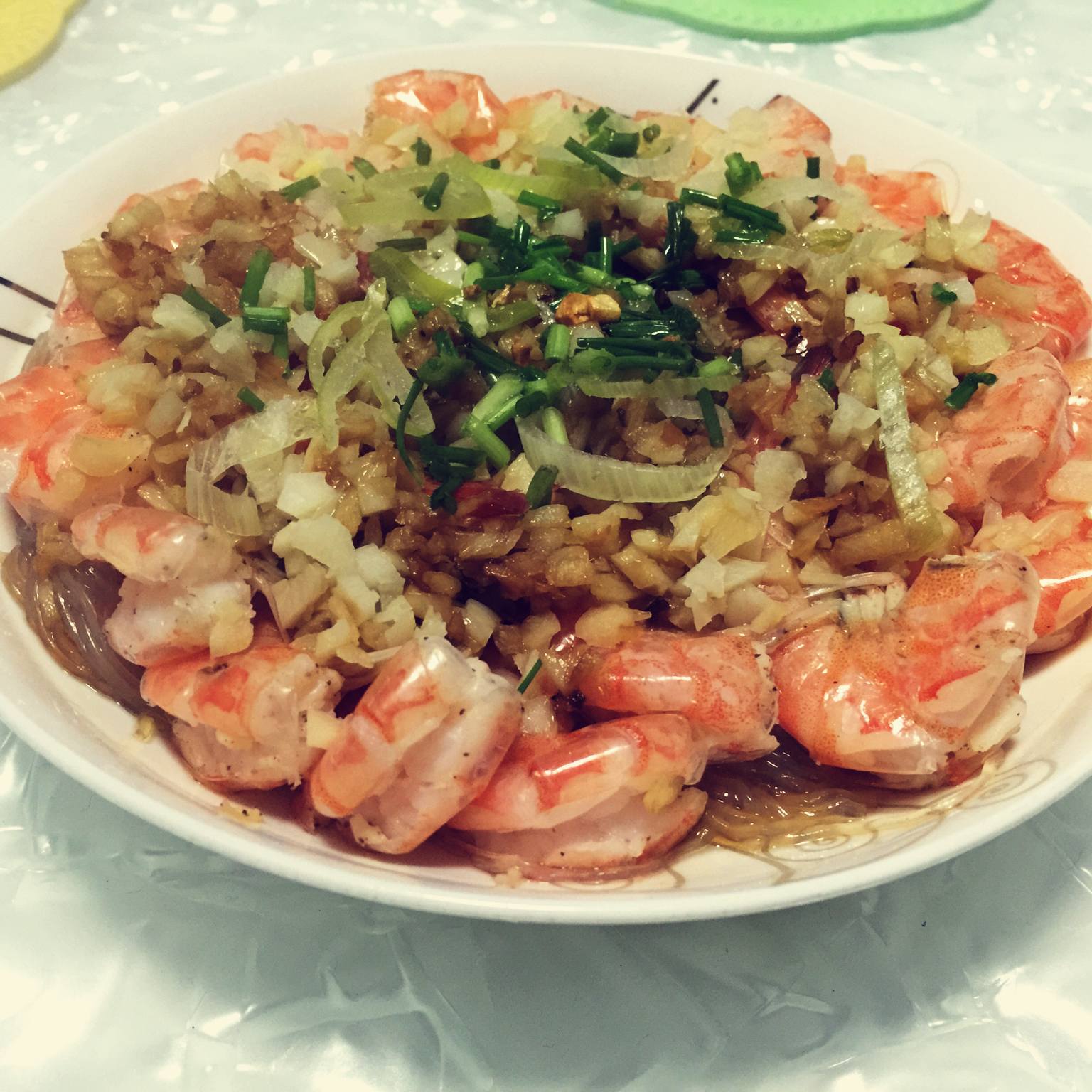 蒜蓉粉丝蒸虾
