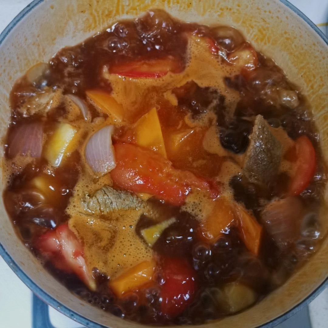 番茄土豆炖牛肉