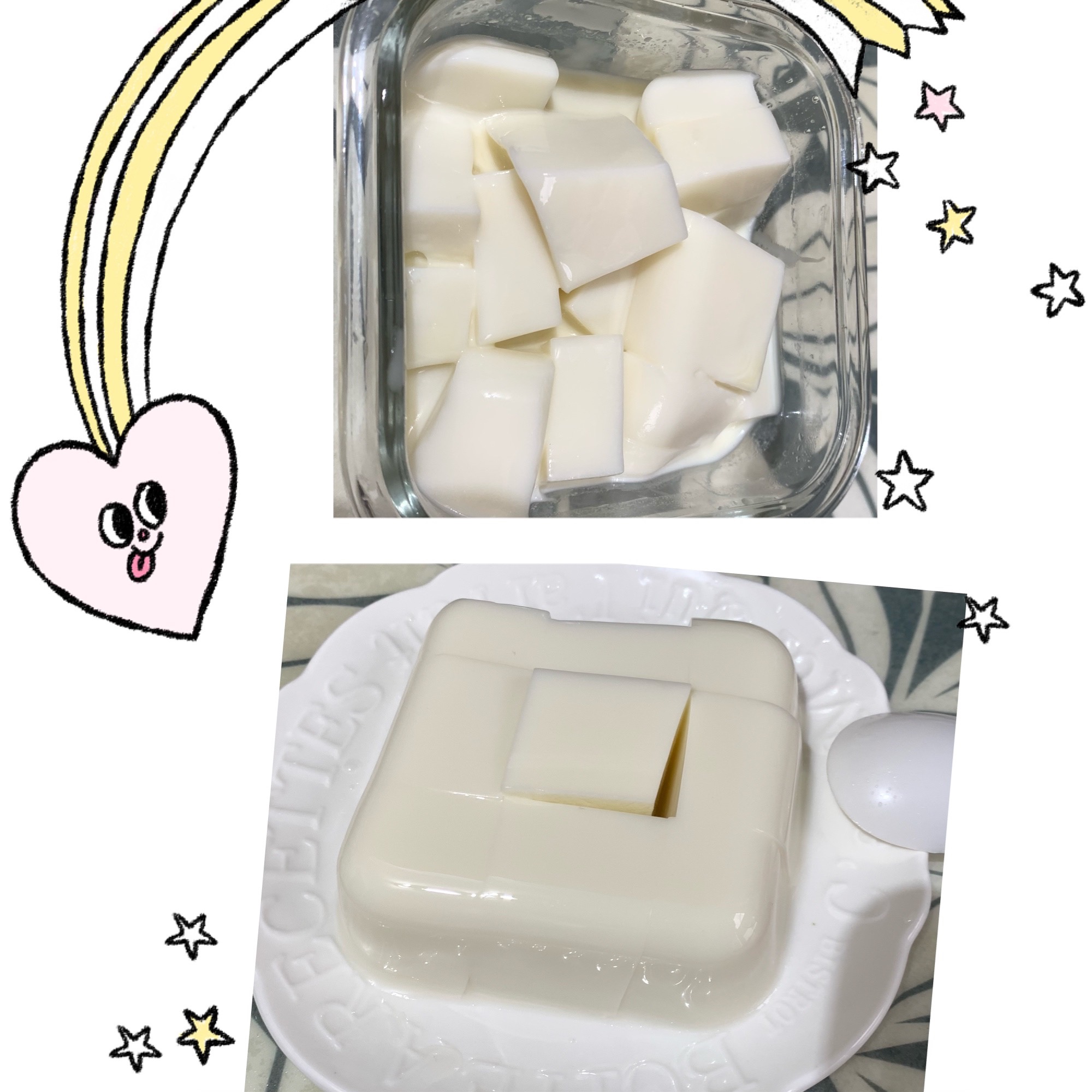 椰奶白凉粉布丁：简单易做炎炎夏日小朋友的解渴甜品的做法 步骤5