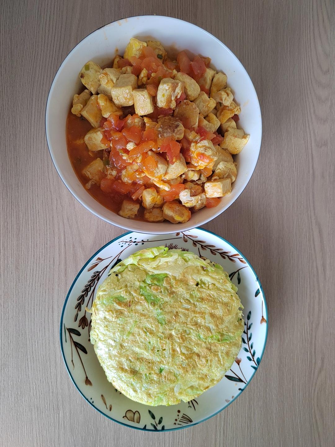 包菜蛋饼也太好吃了吧！！！吃撑才153大卡