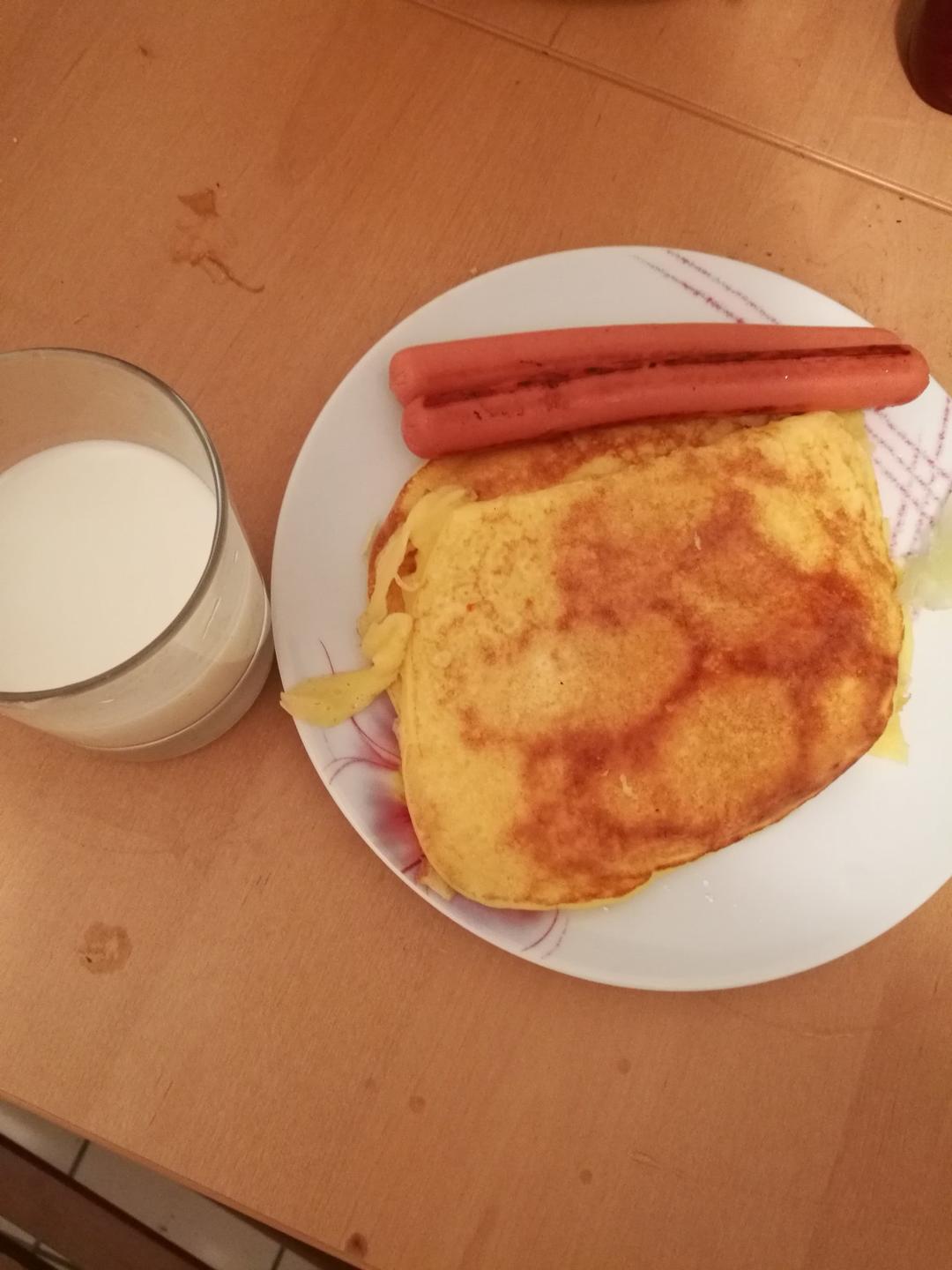 早餐:玉米饼（白领版)
