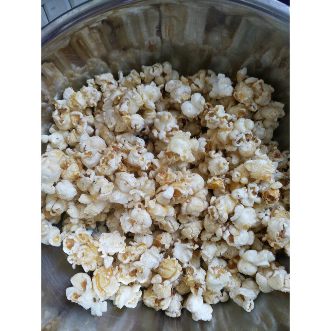 春节零食自制焦糖爆米花 Caramel Popcorn