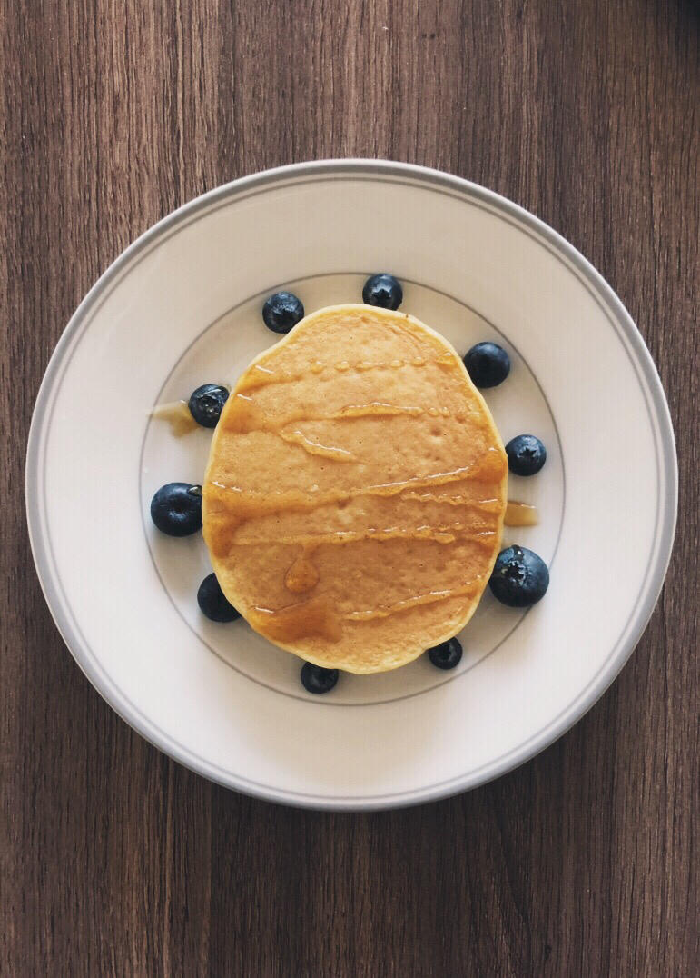 【减脂早餐】无油香蕉松饼（超简单）