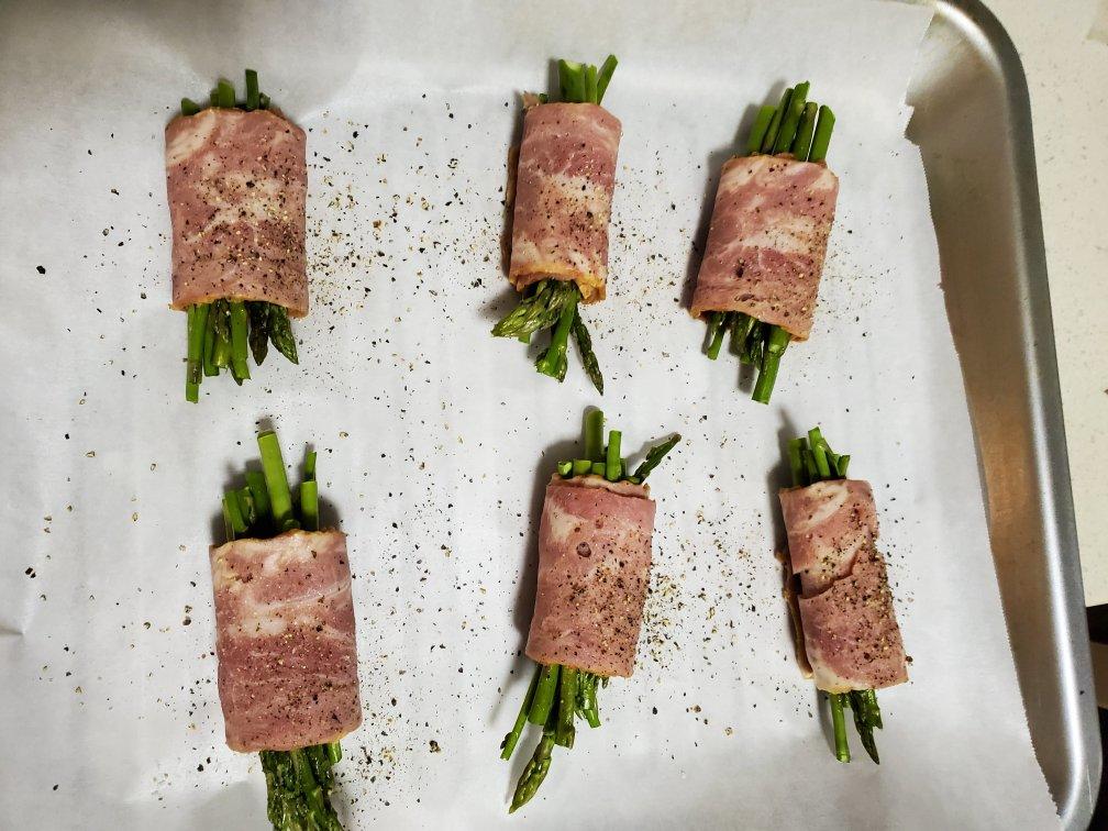 芦笋培根卷（北鼎烤箱食谱）