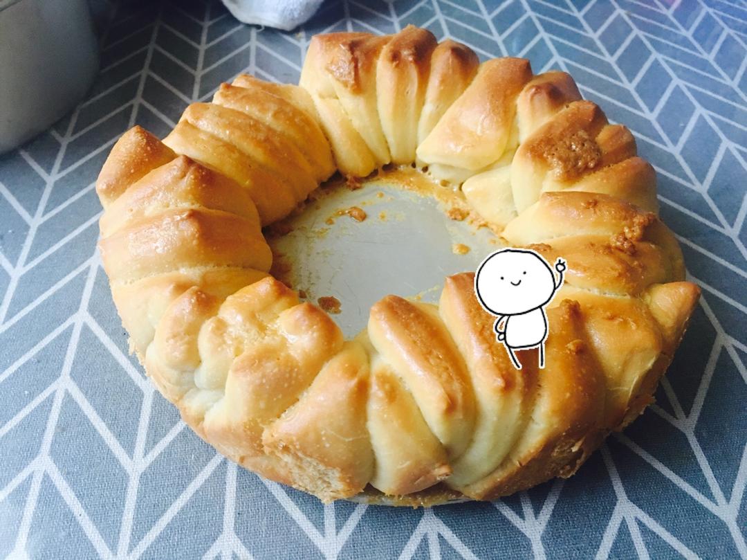 日式香浓炼乳面包