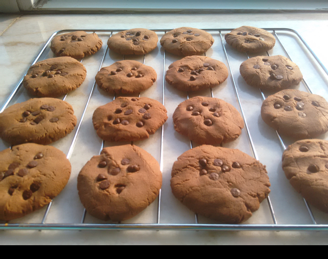 无黄油版巧克力豆饼干（类似趣多多）