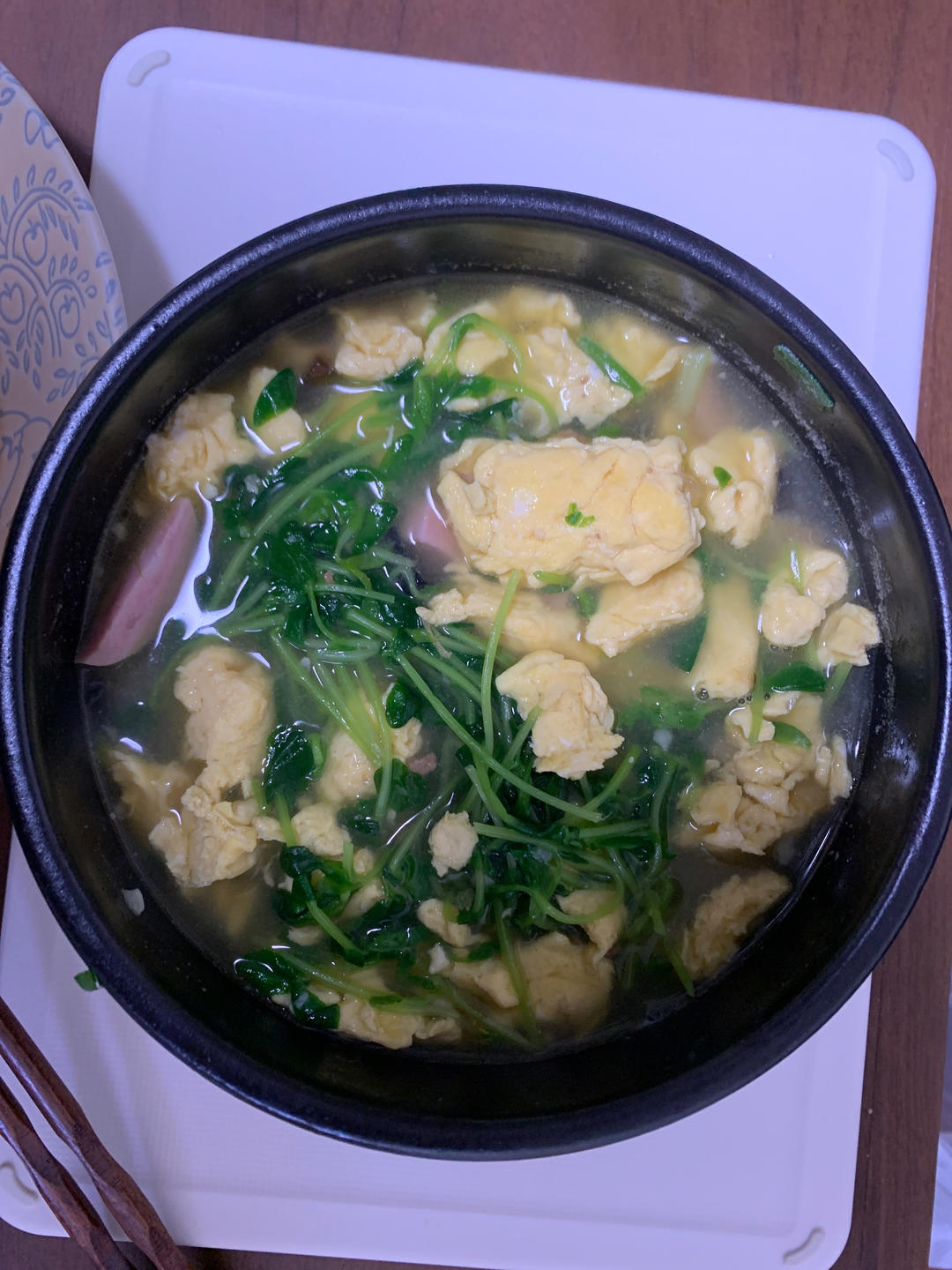 上汤豆苗