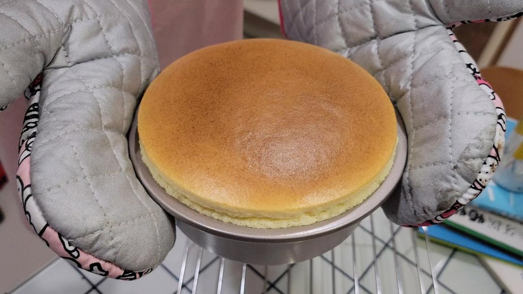 日式浮云轻蛋糕，（水浴法）