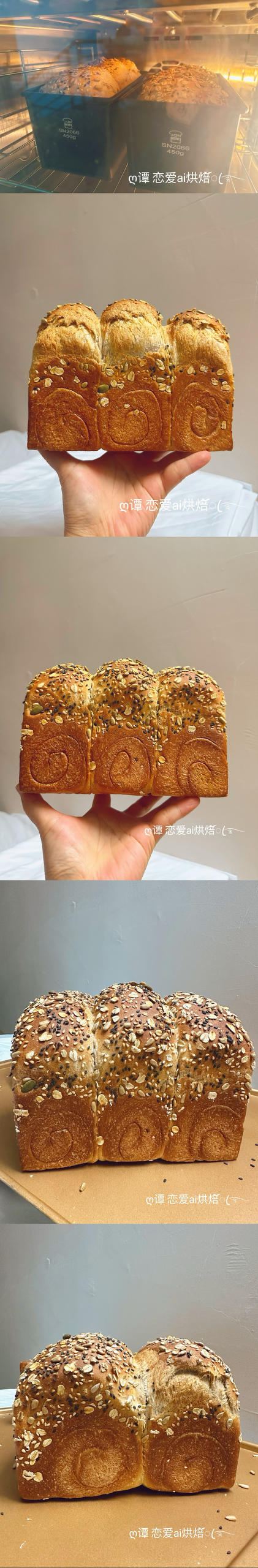 全麦吐司🍞(烫种版)