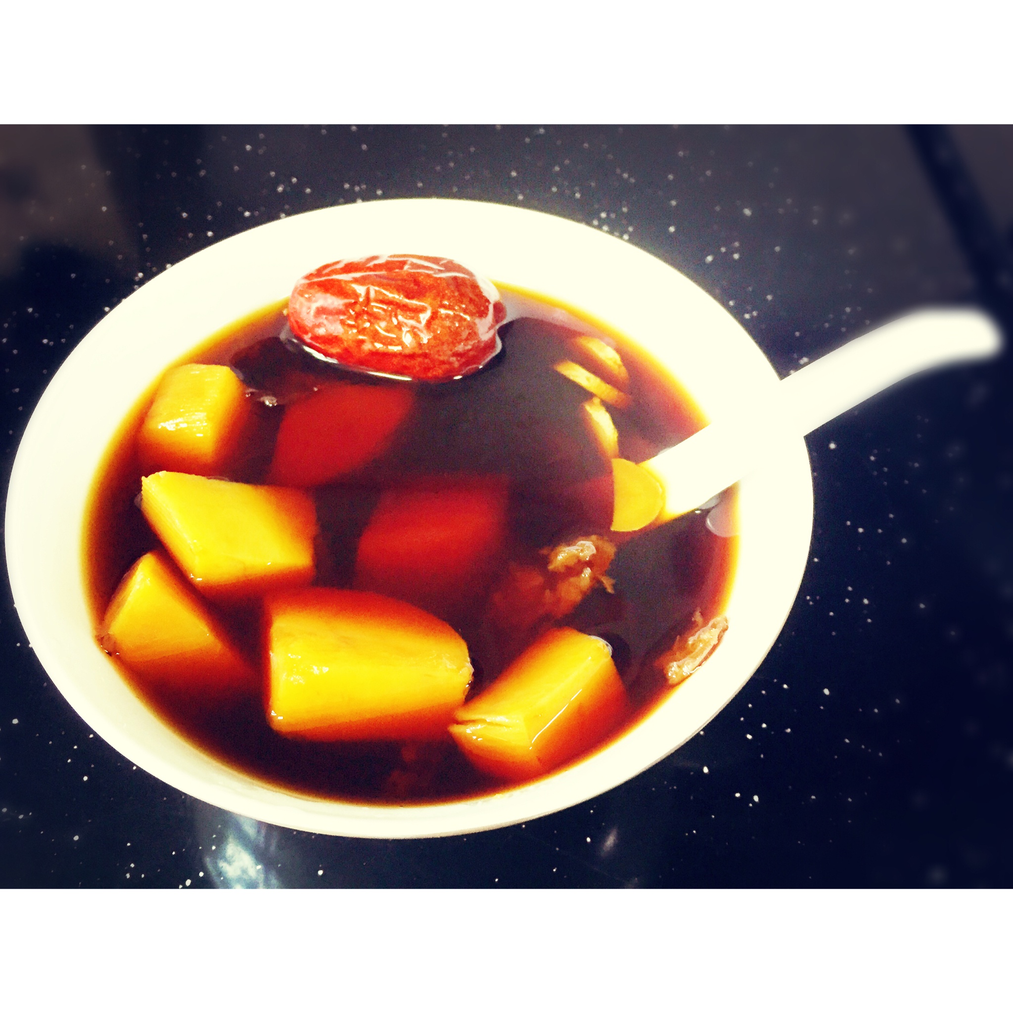 红糖老姜番薯糖水