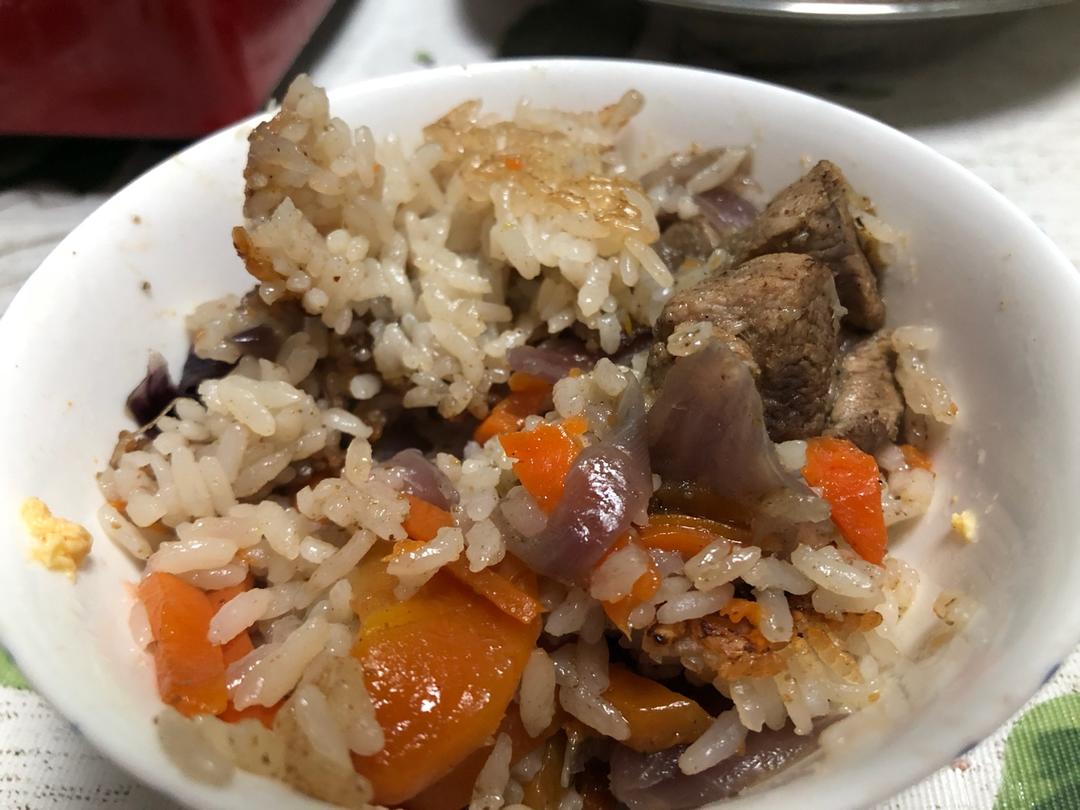 粒粒香羊肉手抓饭