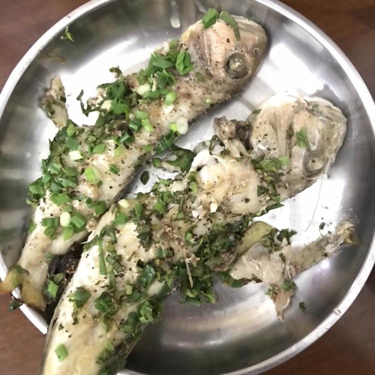 罗勒香煎马头鱼