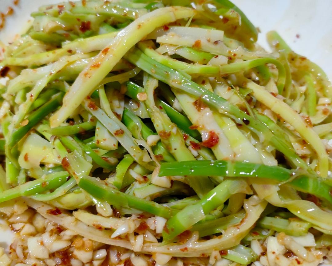 凉拌水竹笋的做法