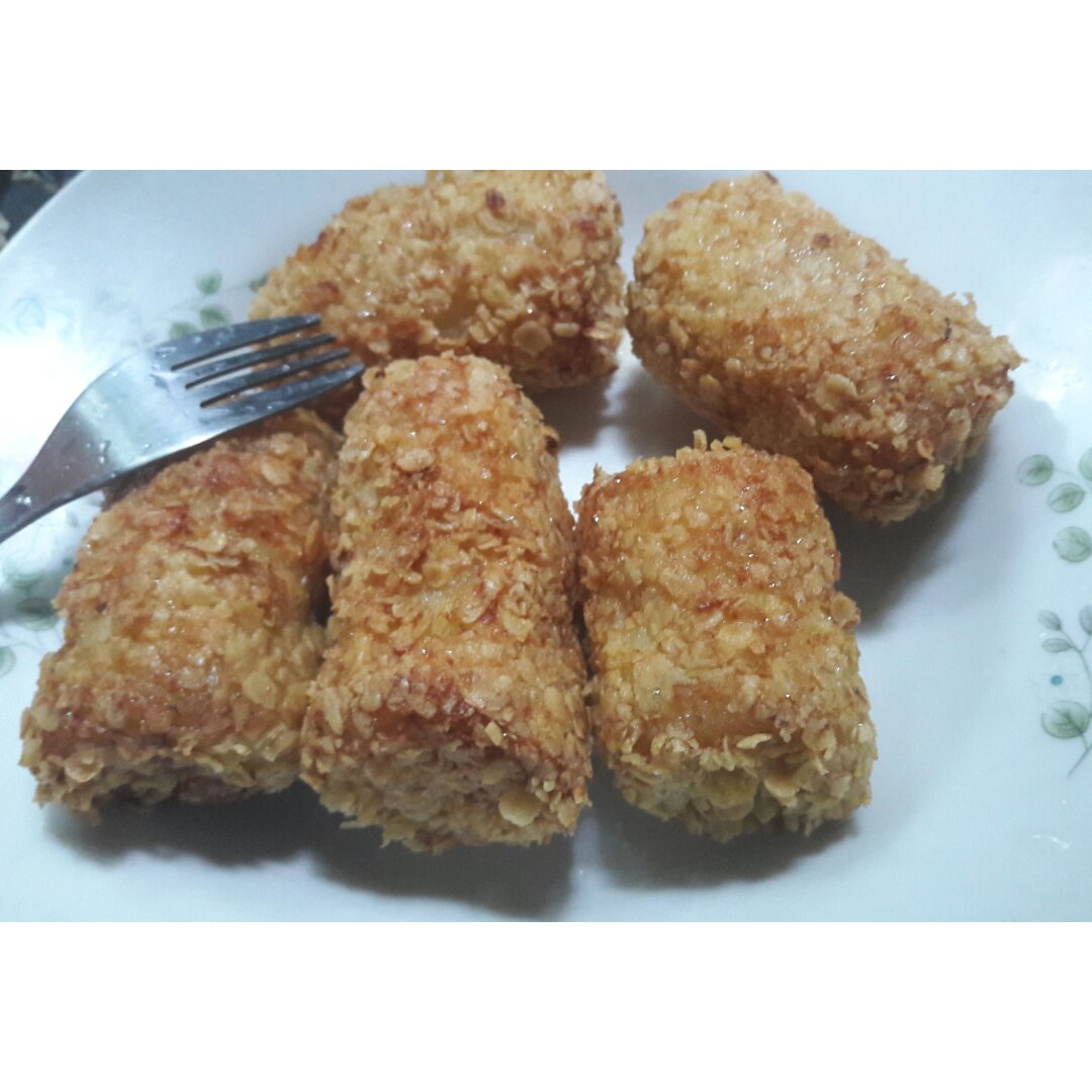 人人夸赞好吃燕麦香蕉卷
