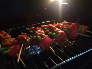 芦笋甜椒照烧鸡肉串的做法 步骤6