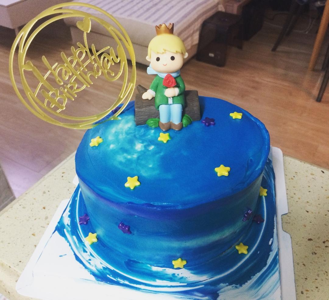 小王子主题生日蛋糕男宝宝生日蛋糕
