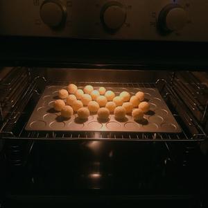 奶酪椰丝球 椰香小曲奇饼干的做法 步骤11