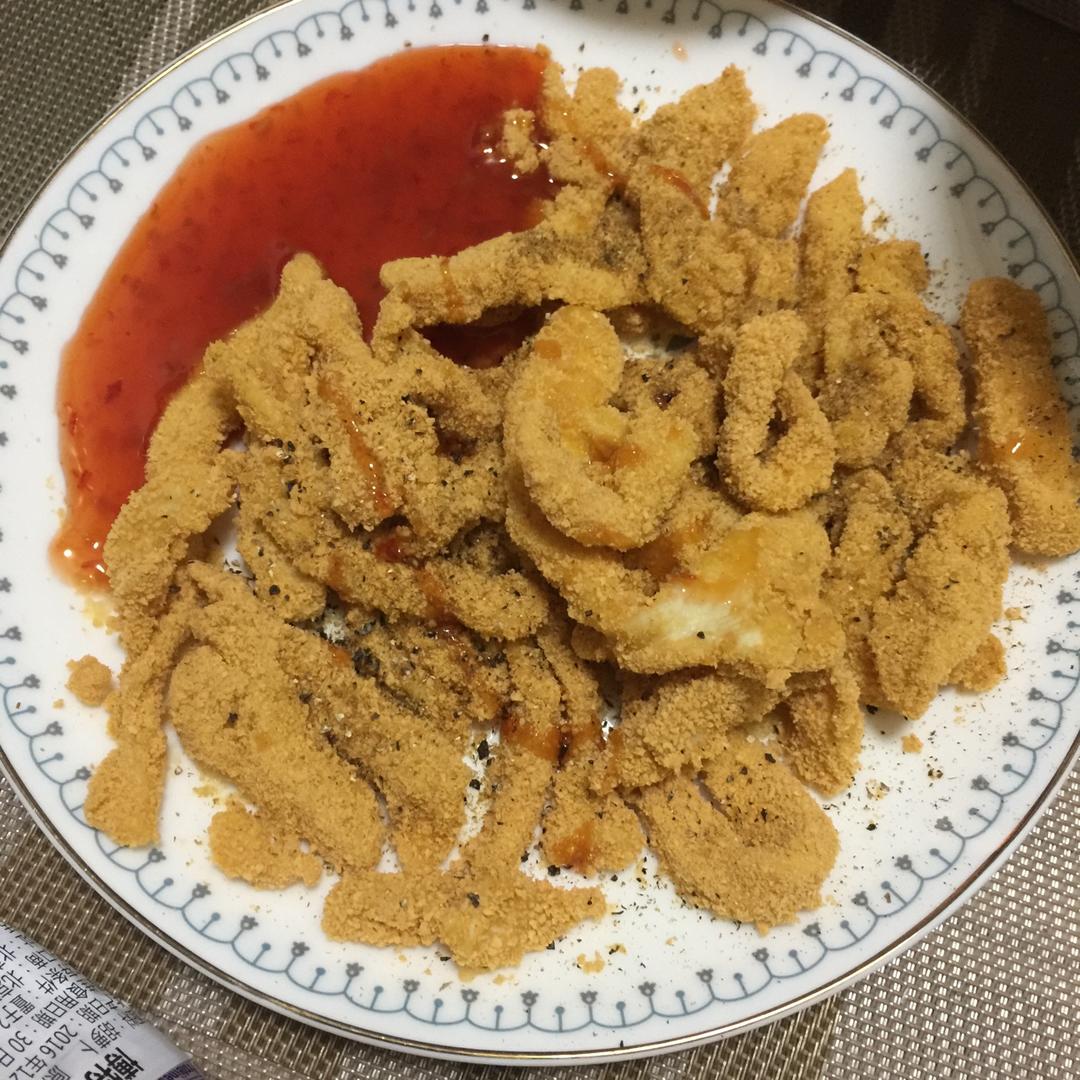 无油炸鸡翅