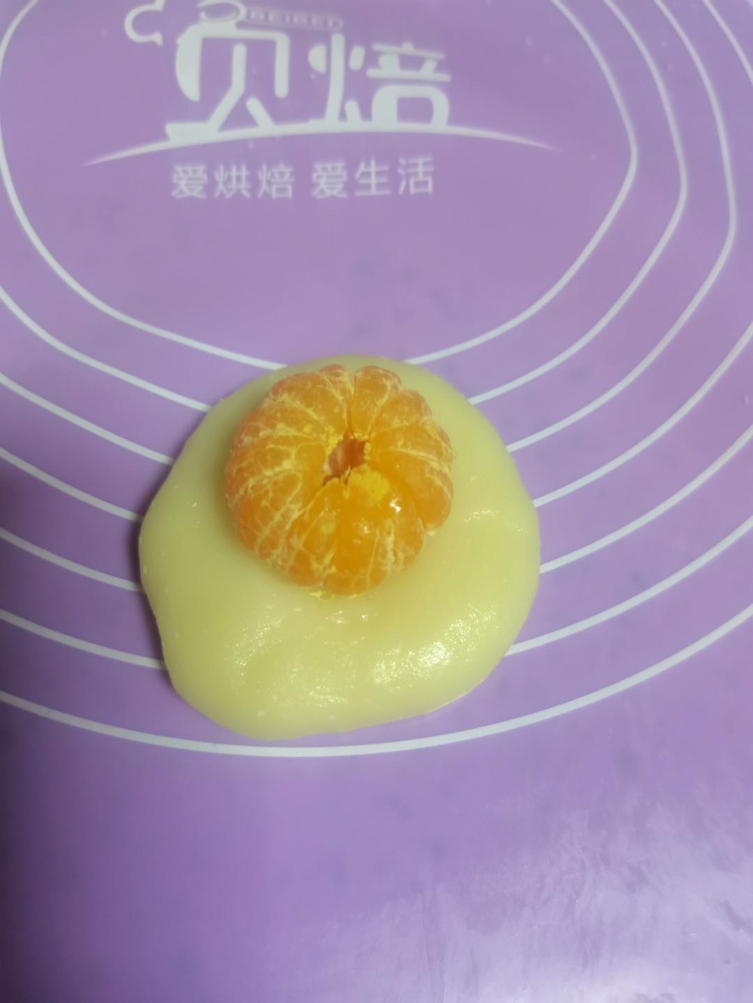 糯叽叽好吃到爆的沙糖桔水果大福