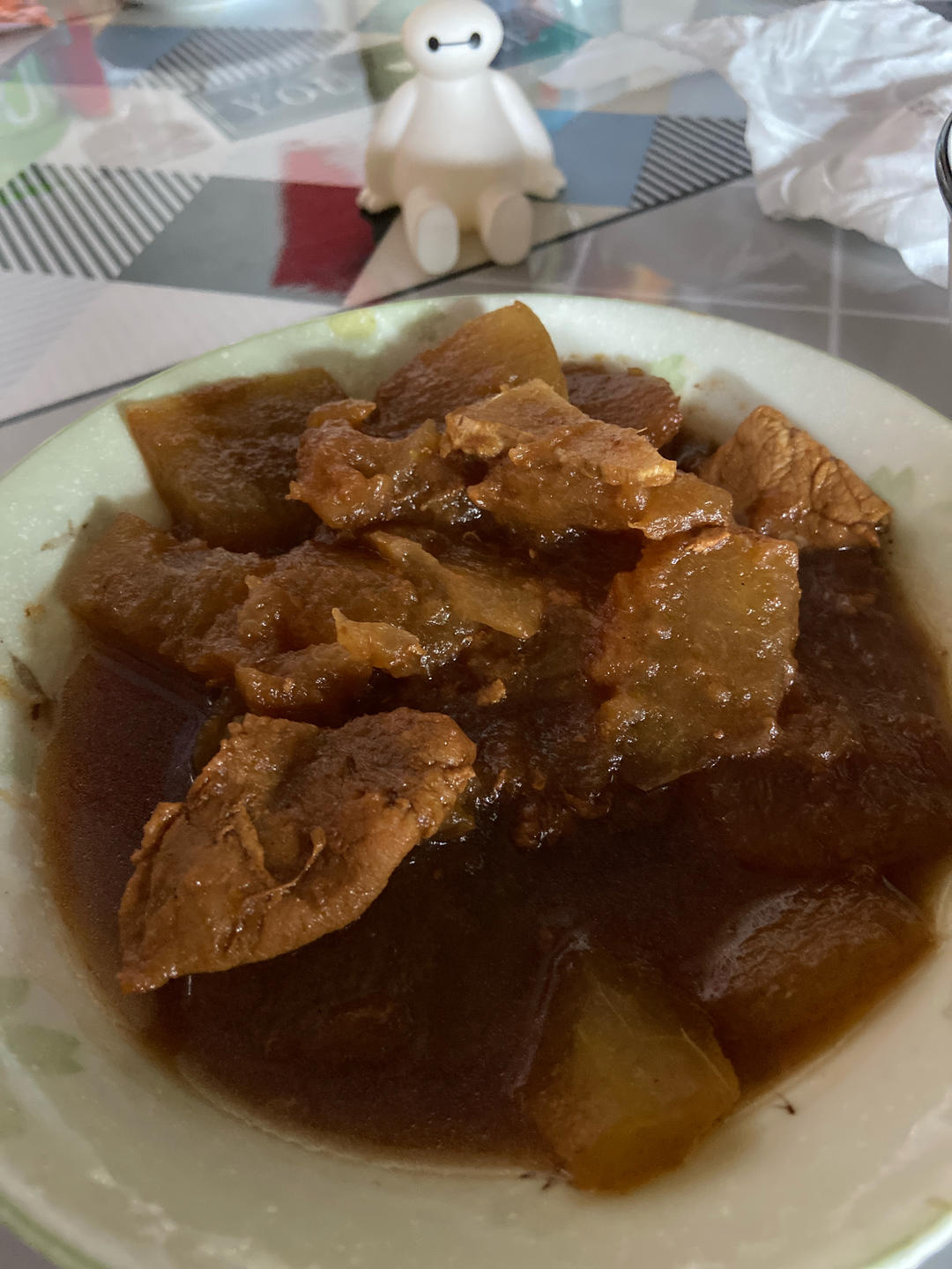 红烧冬瓜最完美做法，不加一滴水，瞬间秒杀红烧肉